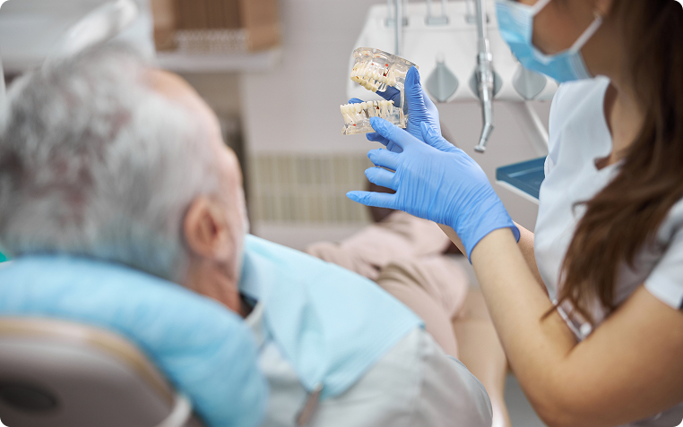 Dental treatment at Valley Dental & Orthodontics in Clovis, CA